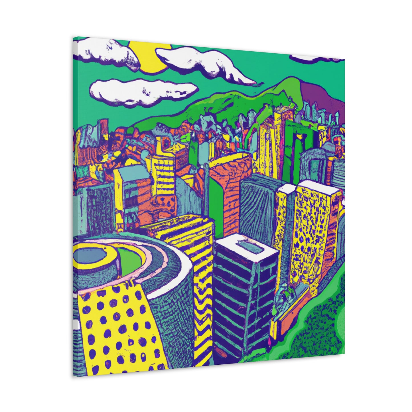 Caterpillar Festival - South America - Canvas