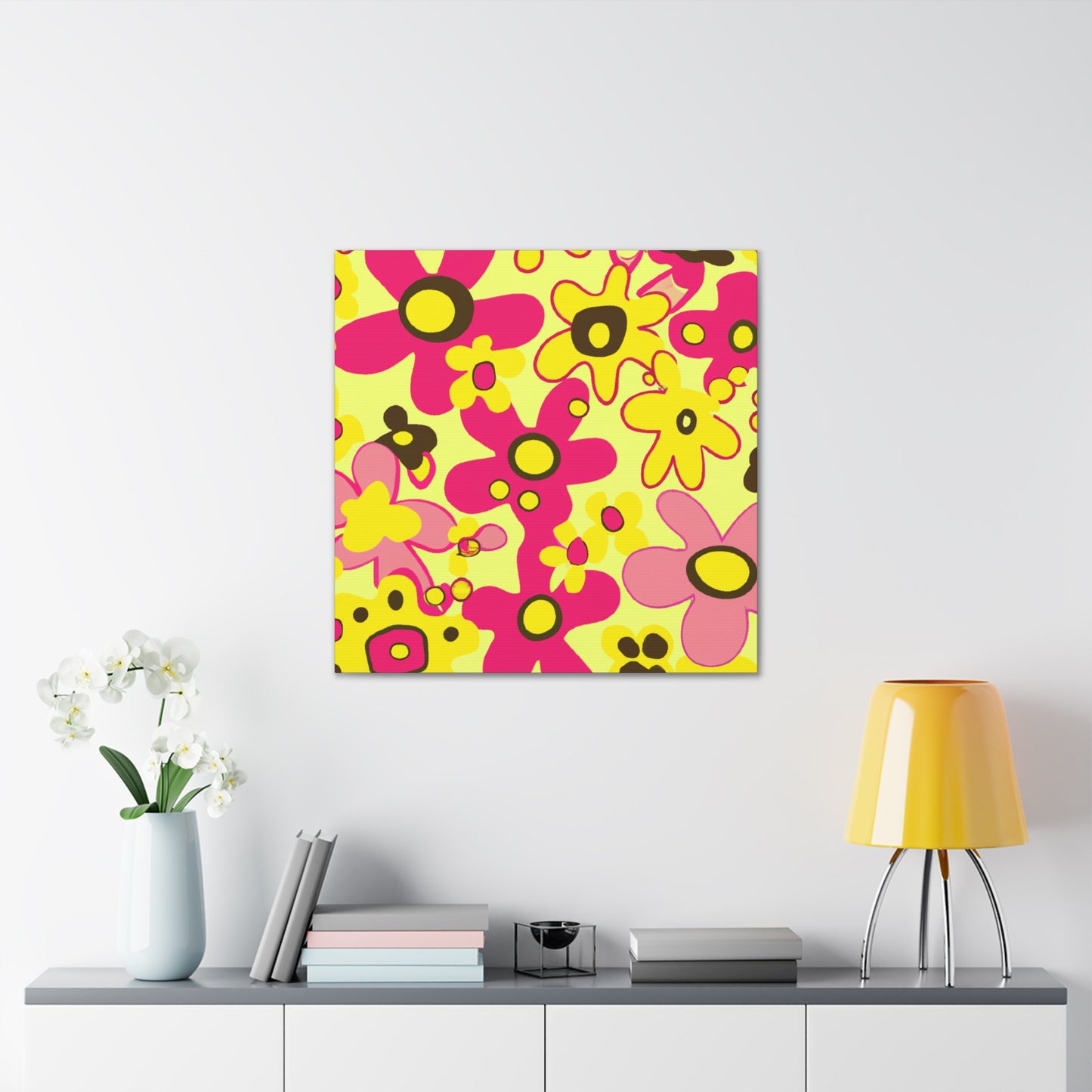 Perfusion - Floral - Canvas