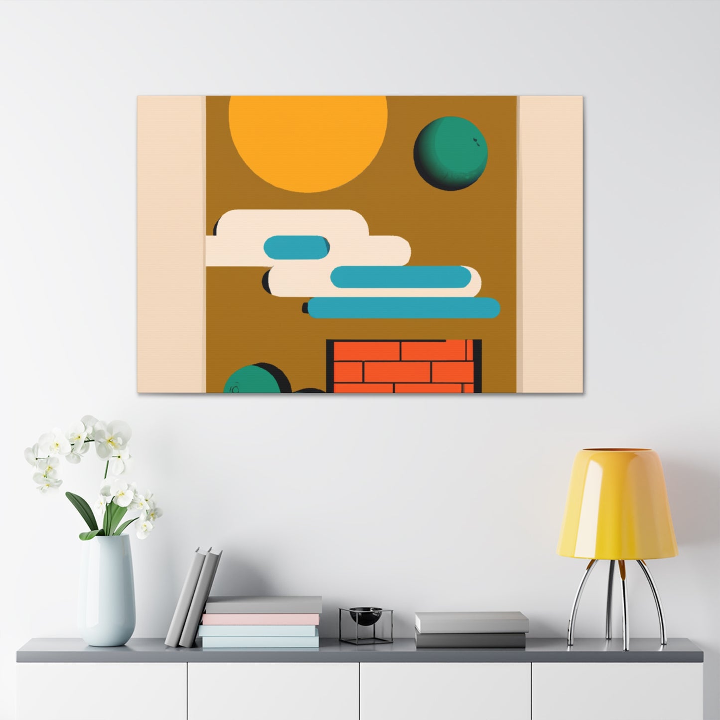 Gorgeous - Midcentury Canvas