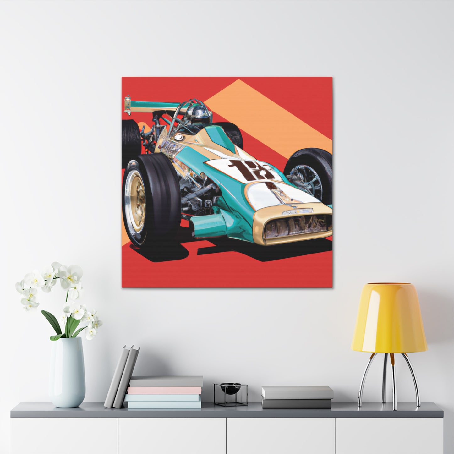 The Road Burner - Automobile - Canvas
