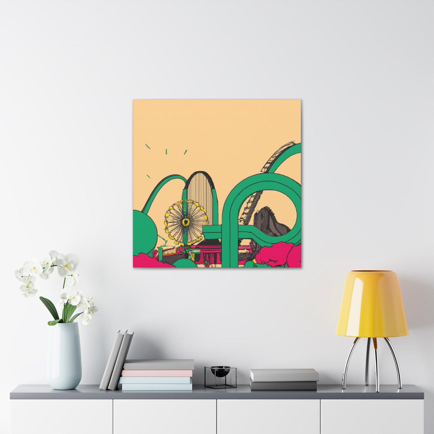 Tikitopia - Amusement - Canvas