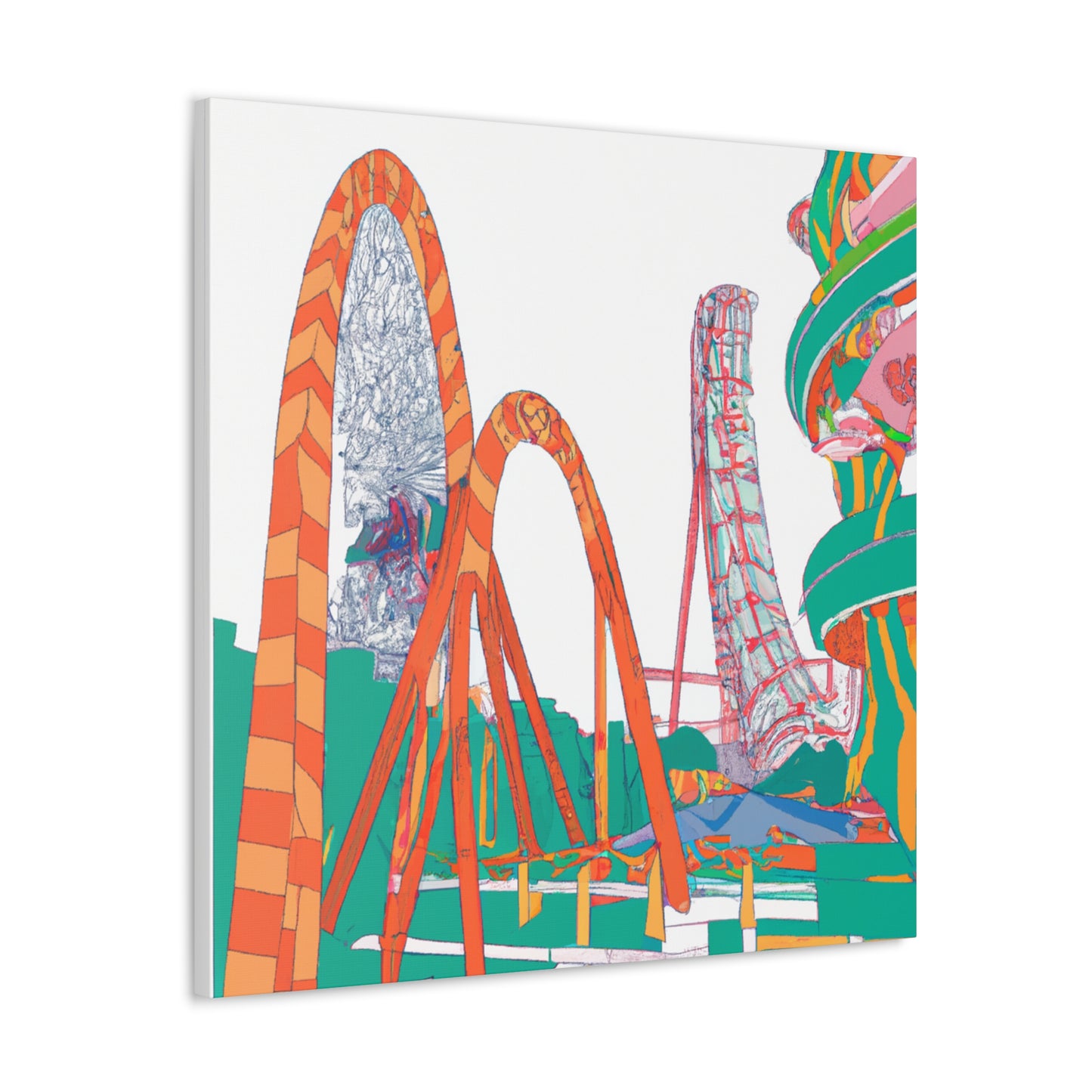 Wonderland-Amusement - Canvas