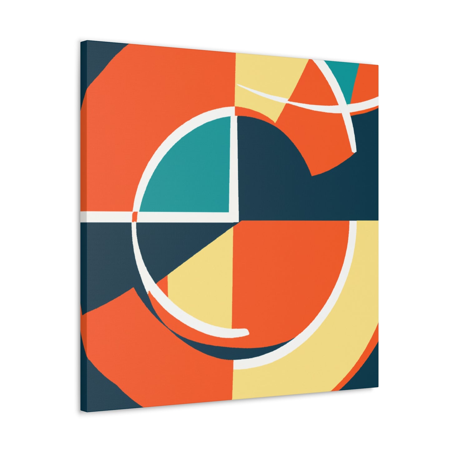 Vibrant Palette- Midcentury - Canvas