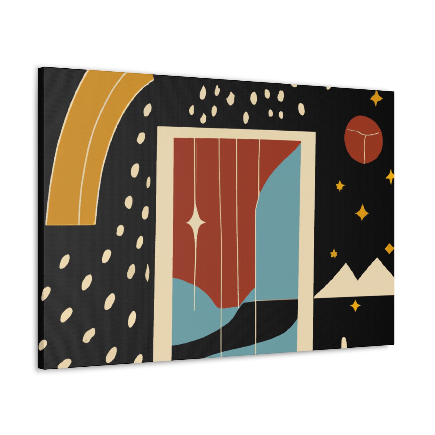 Honey Entry - Midcentury Canvas