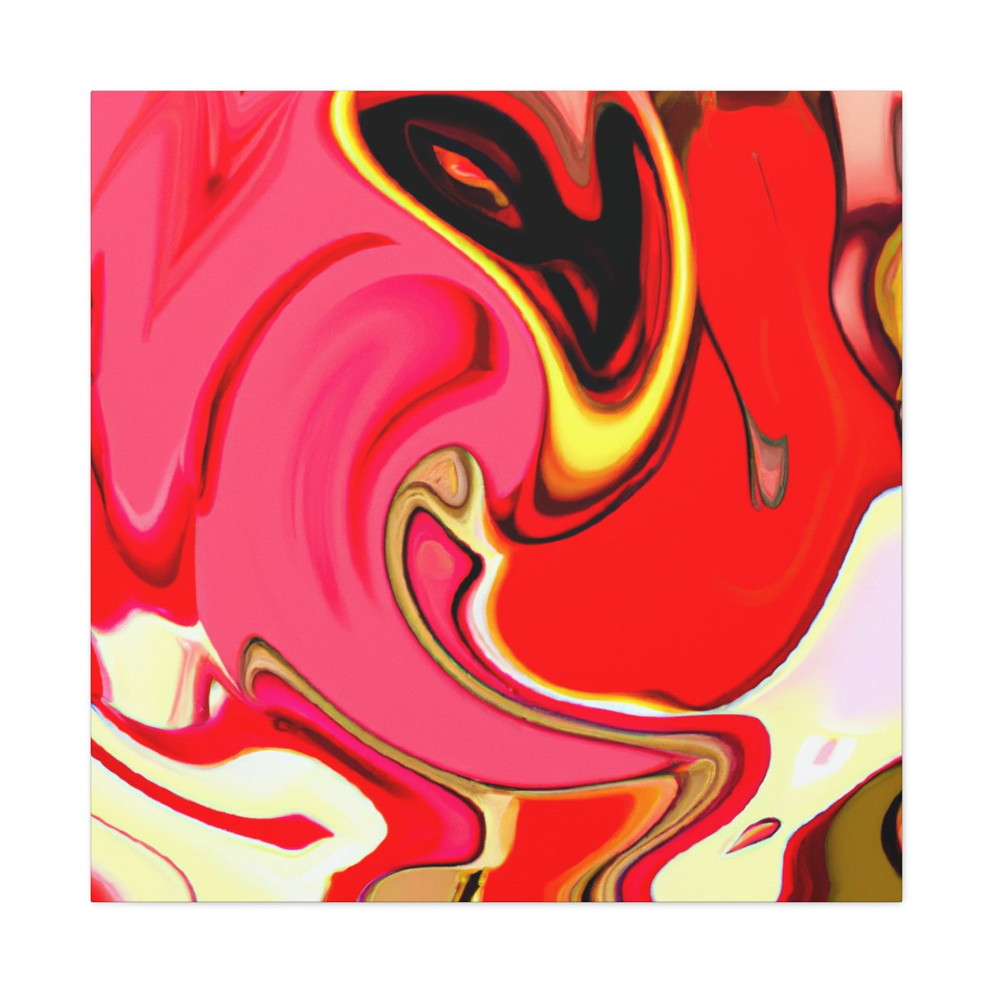 Viridian Light - Abstract - Canvas