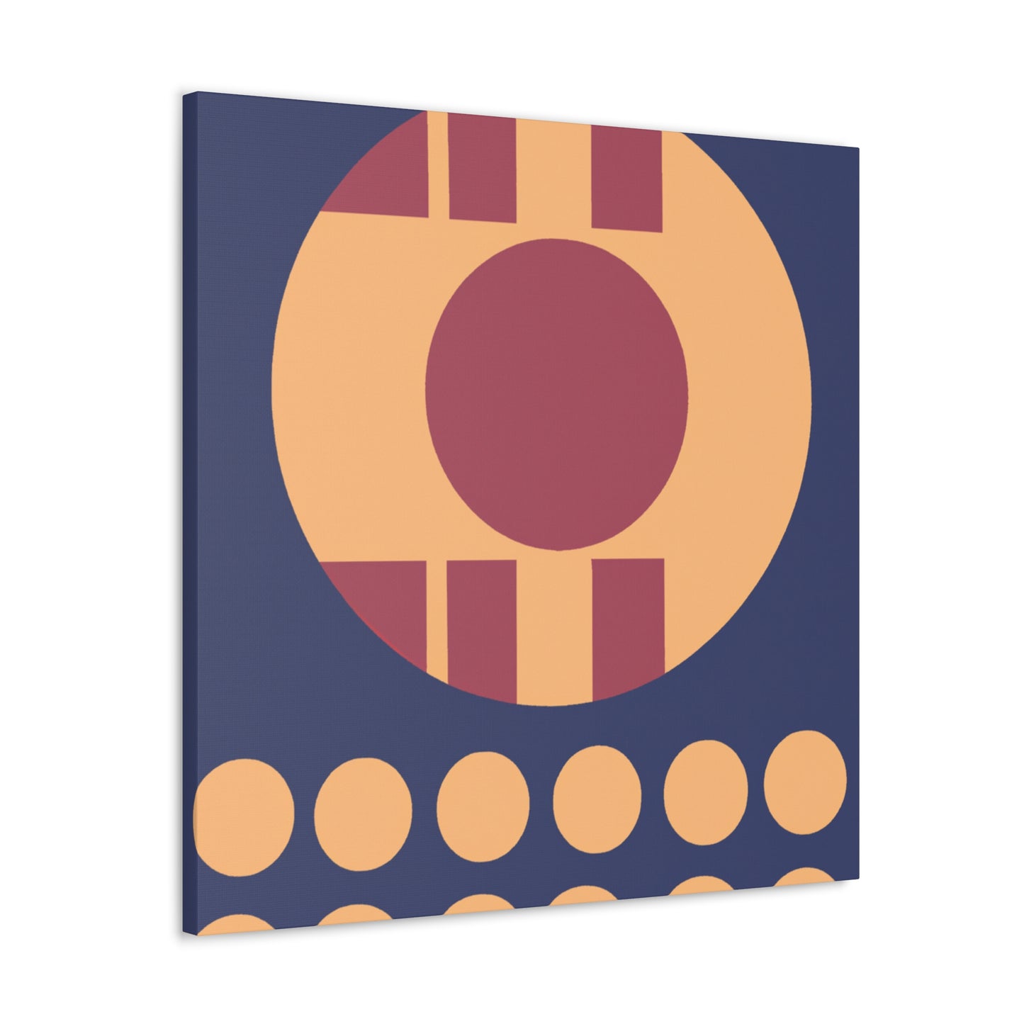 Kaleidoscope Radiance - Midcentury - Canvas