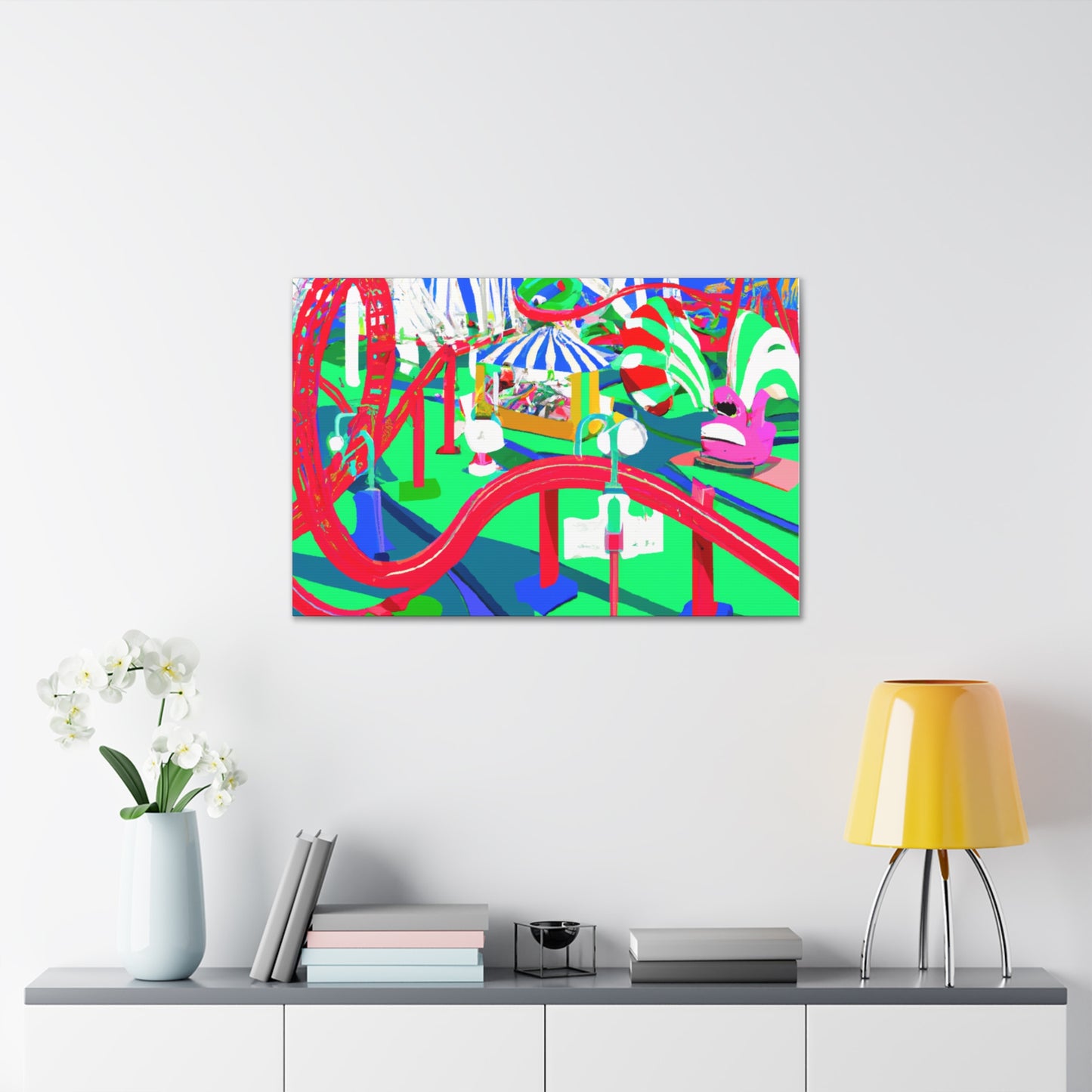 Sleigh Ride Spectacular - Amusement - Canvas