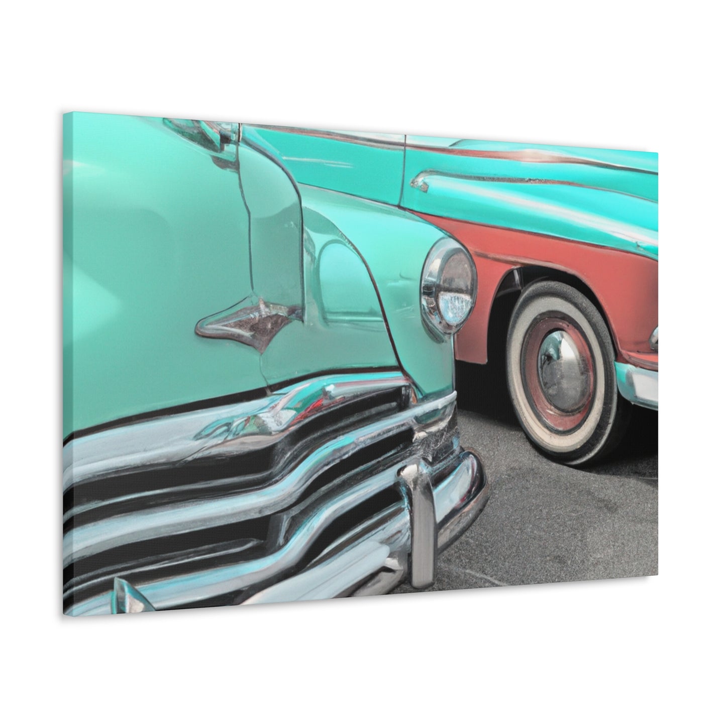 Ole Days - Automobile Canvas