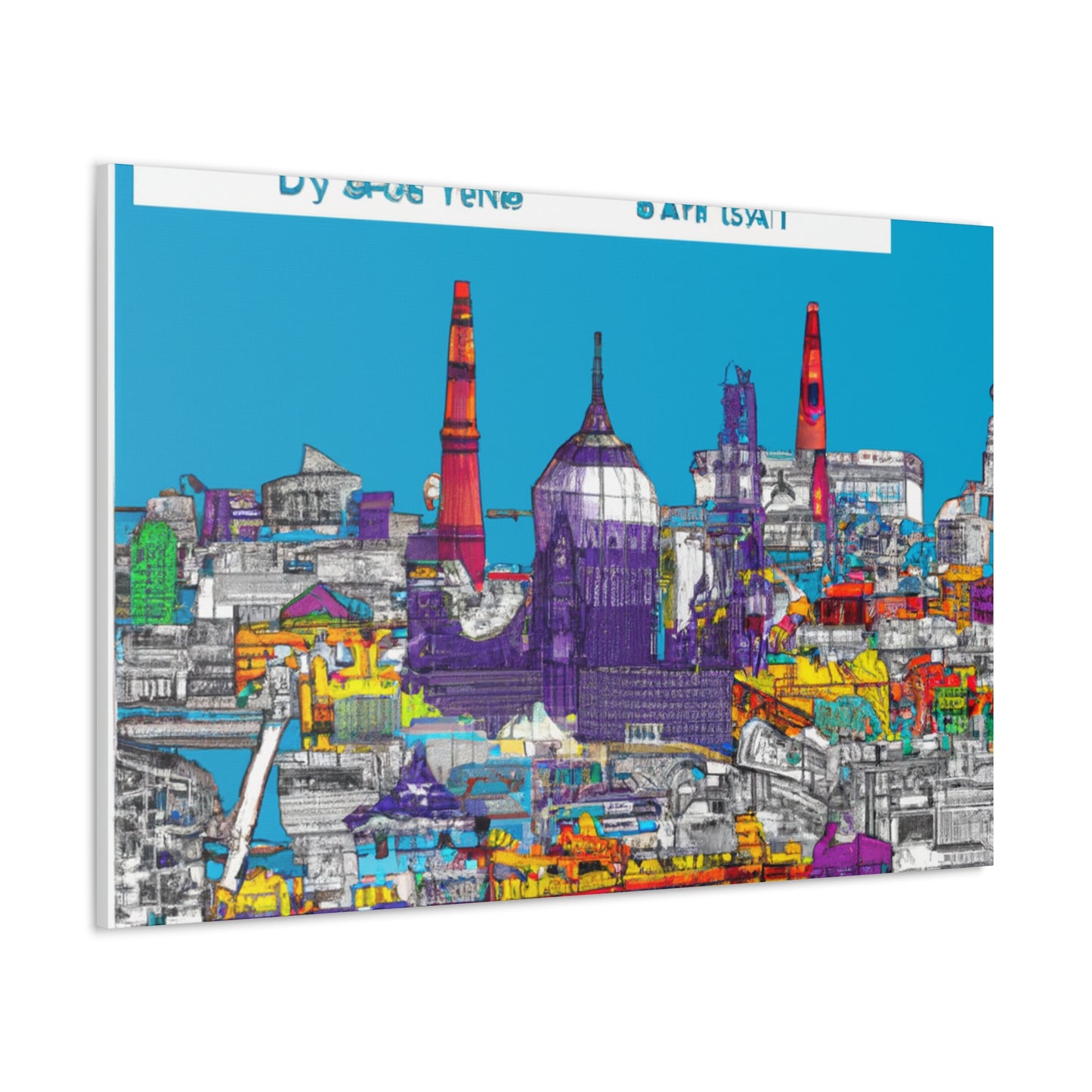 Vibrant Varanasi - Destination India - Canvas