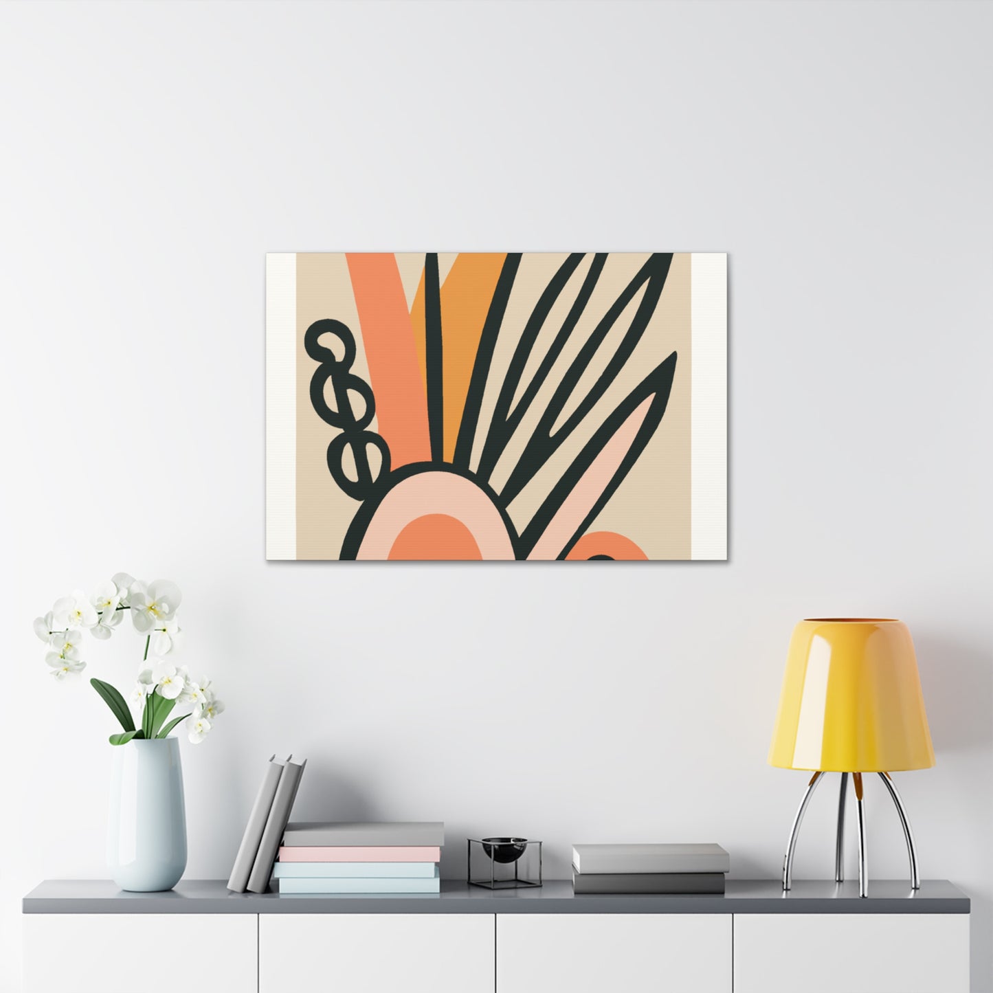 Peregrine Duckling. - Midcentury Canvas
