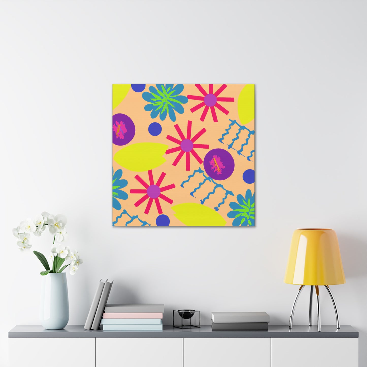 Bloomburst - Floral - Canvas