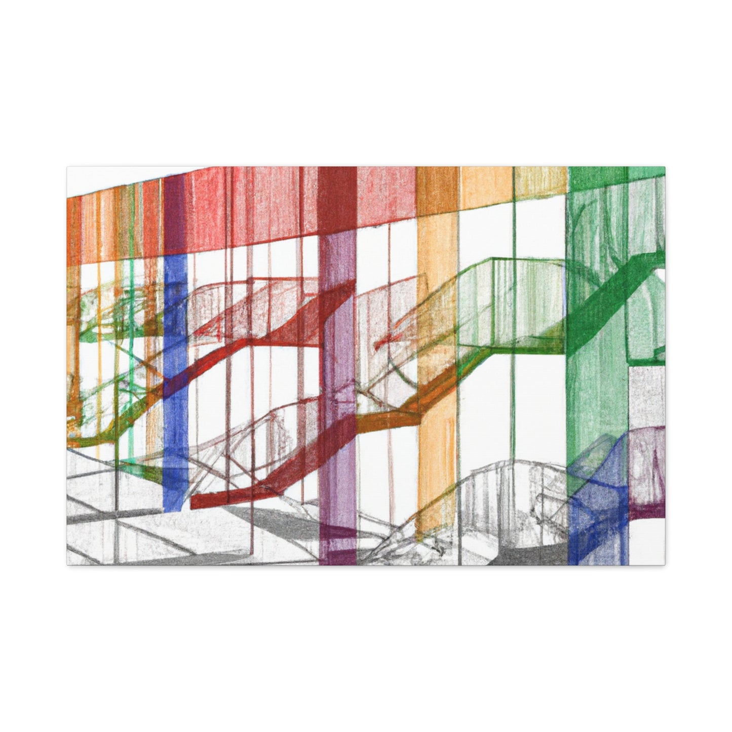 Claude Audouin - Canvas - Architectural