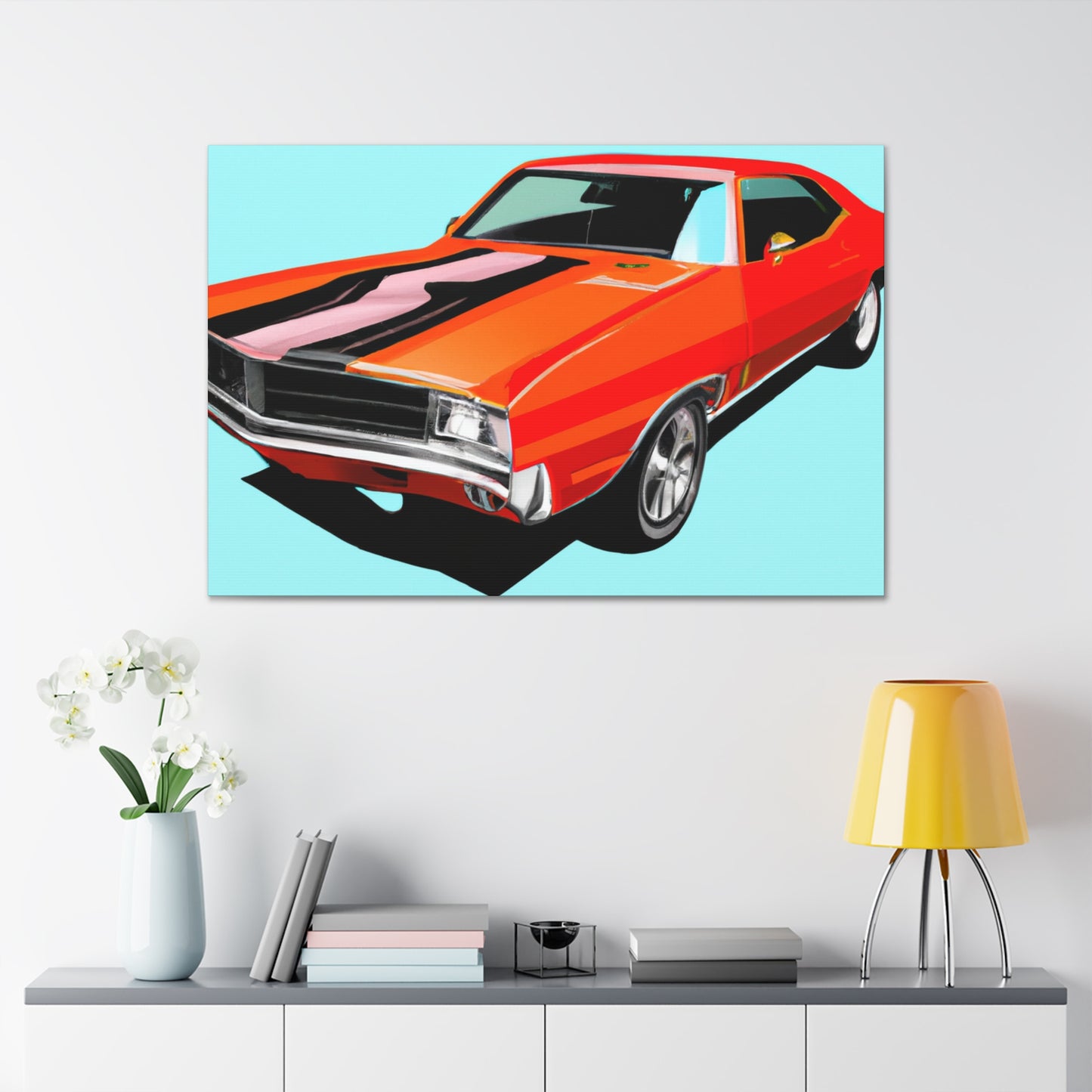 Hot Rod Henry - Automobile. - Canvas