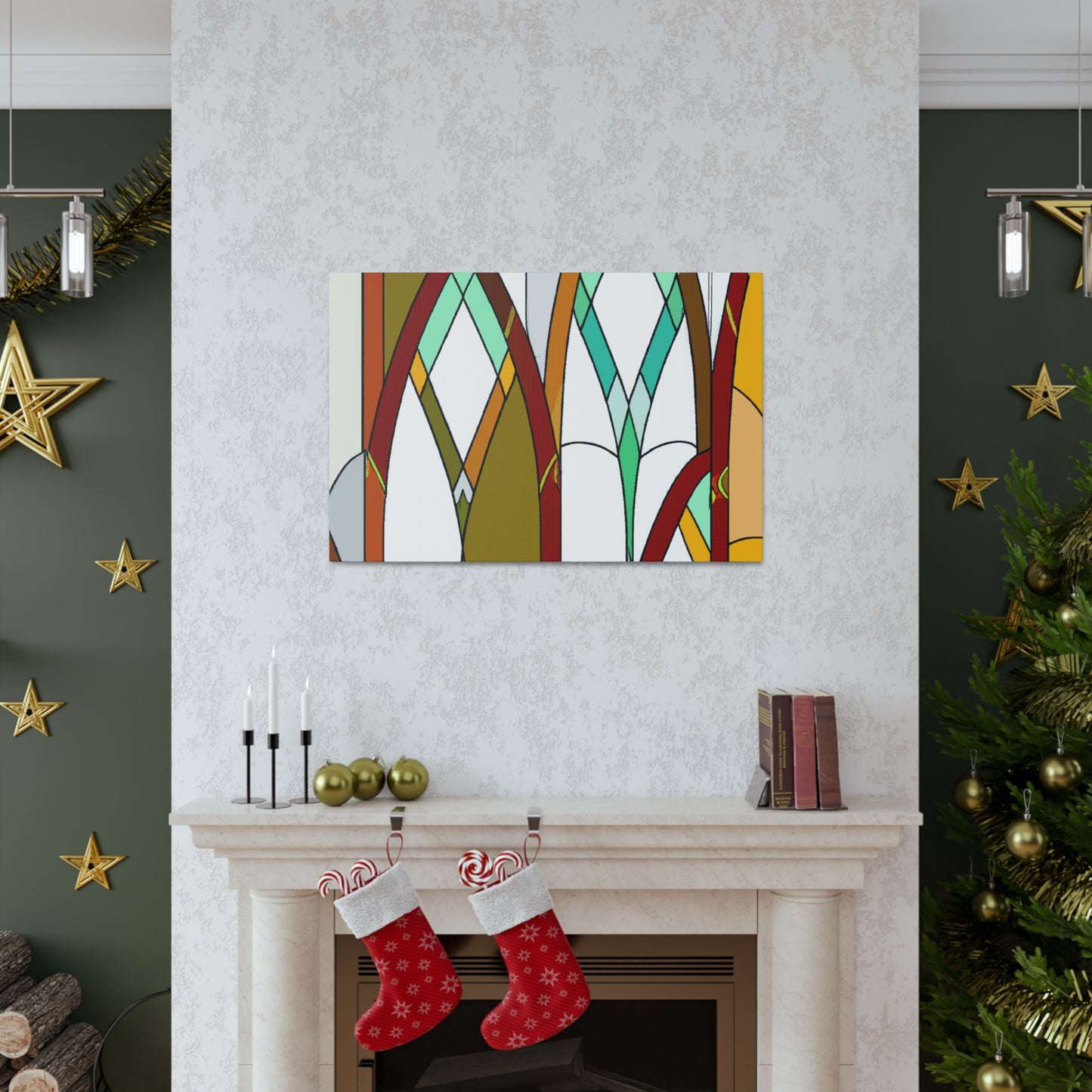 Arched- Glass Canvas