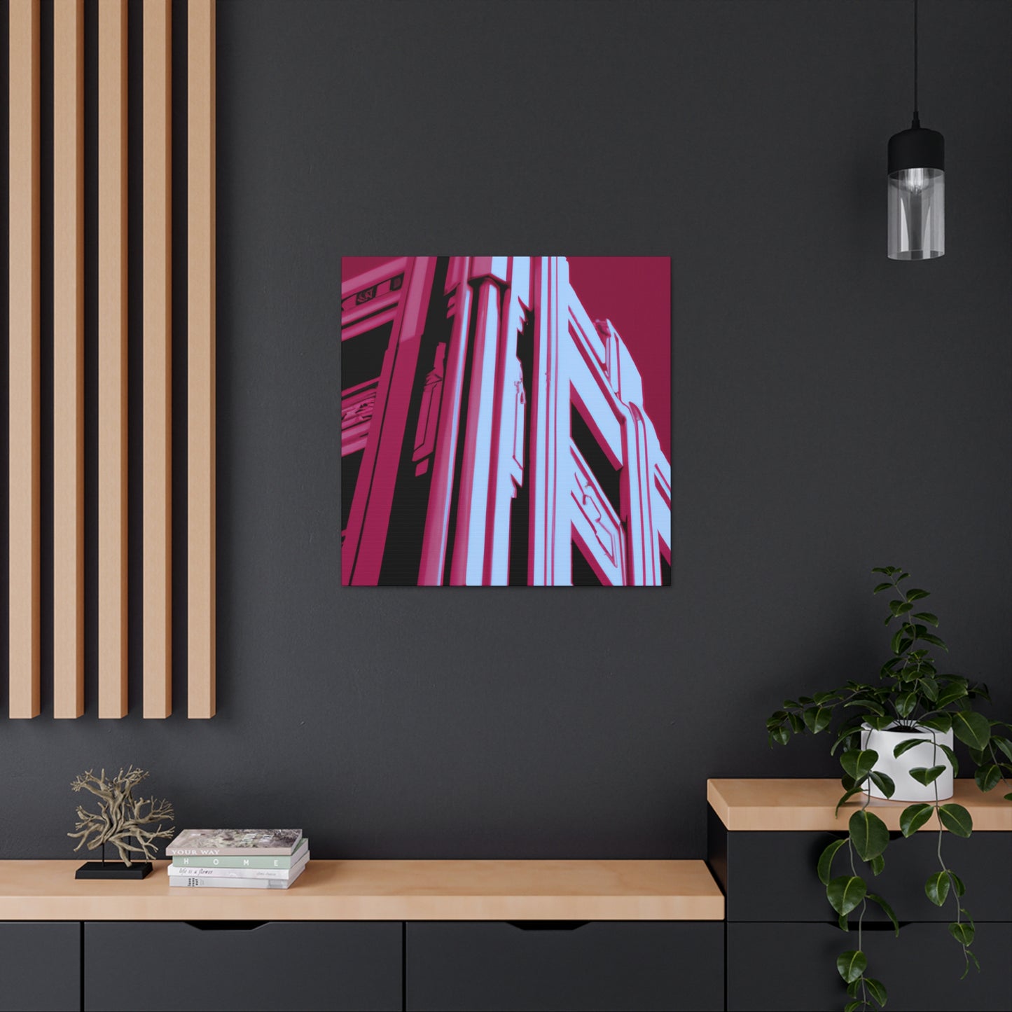 Neo-Deco Revivalism - Architectural Canvas Art Deco