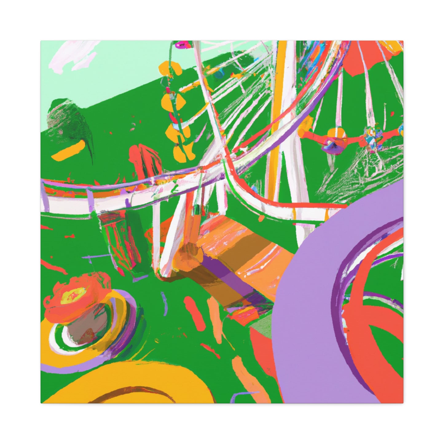 Canyon Rush - Amusement - Canvas