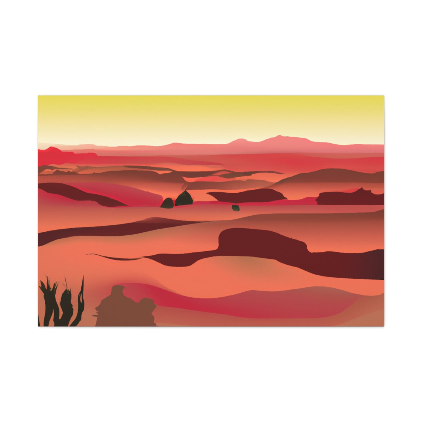 Sandscape - Landscape - Canvas - Desert