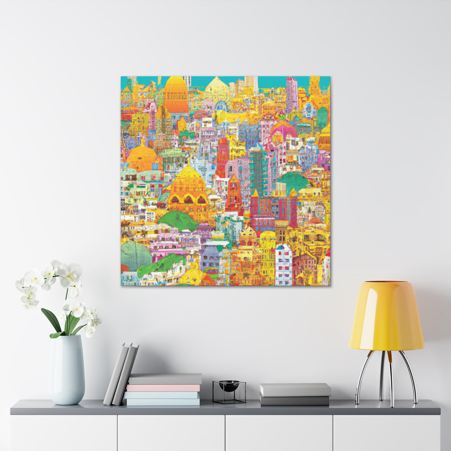 Vibrant Varanasi - Destination India - Canvas