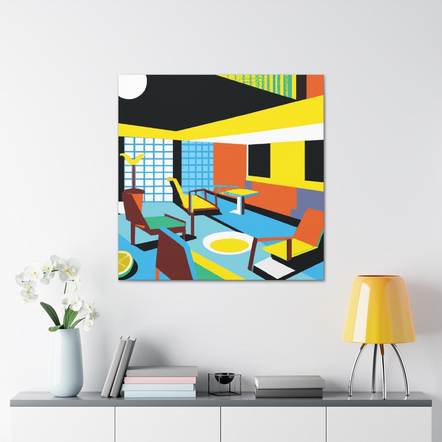 Zen Journey - Midcentury - Canvas