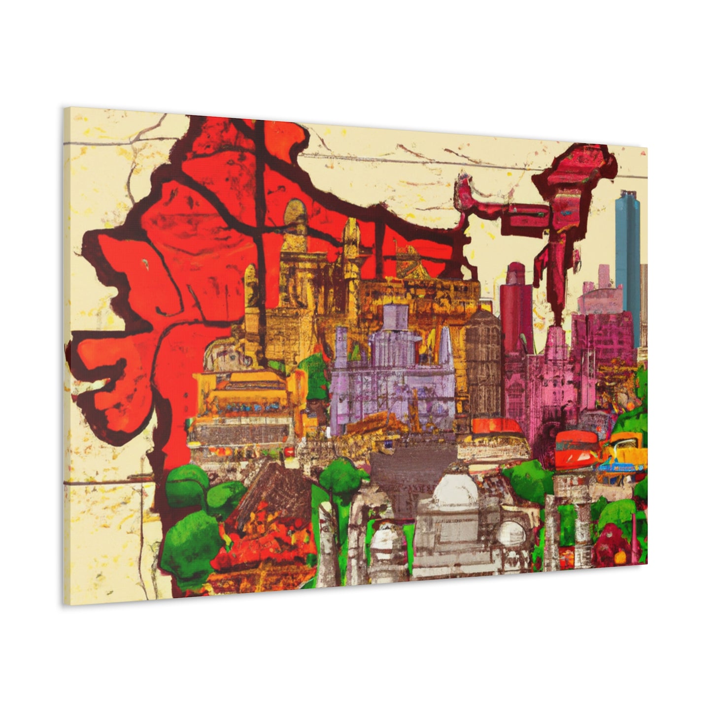 Dazzling Beauty - Destination India - Canvas