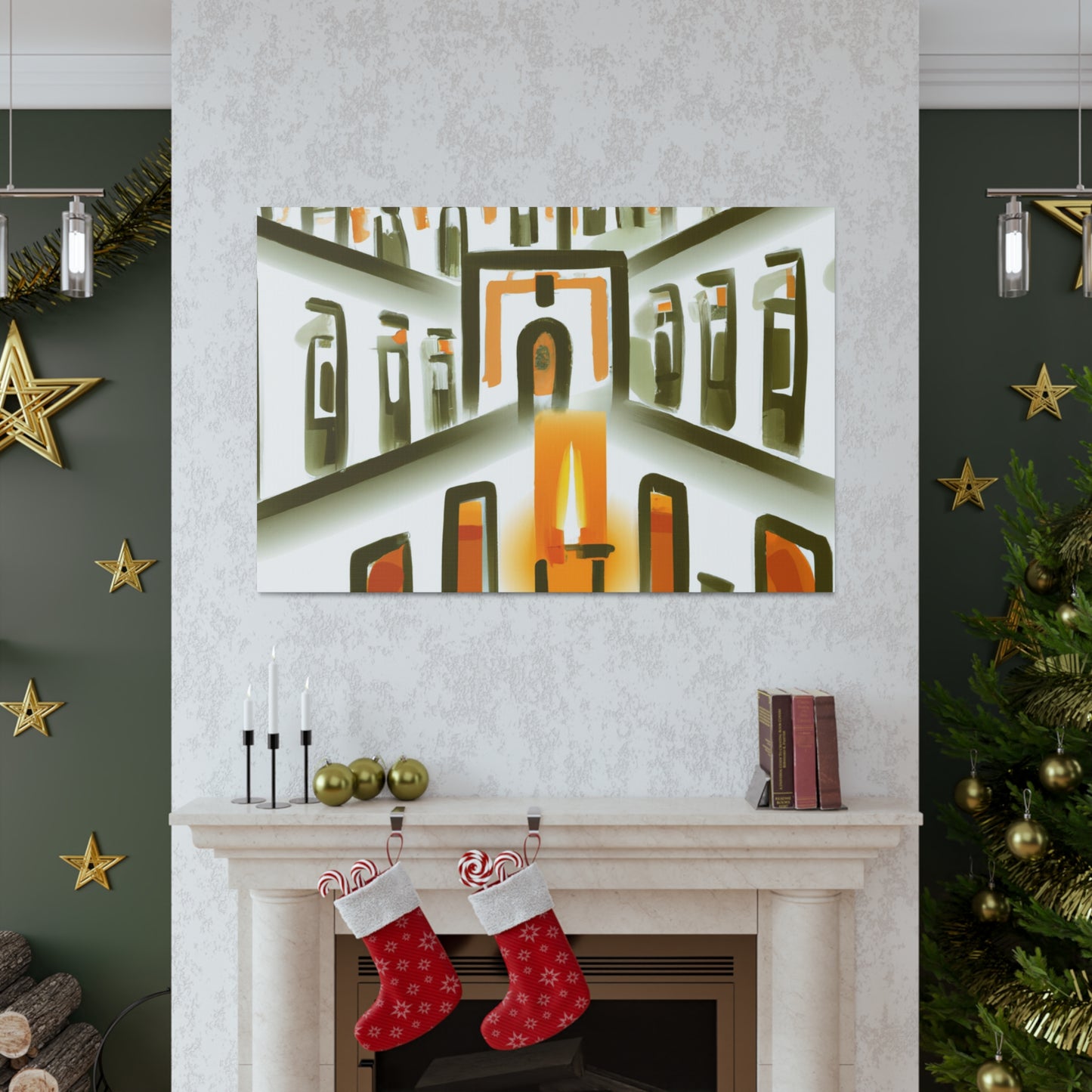 Spanish Flame - Canvas - Architectural