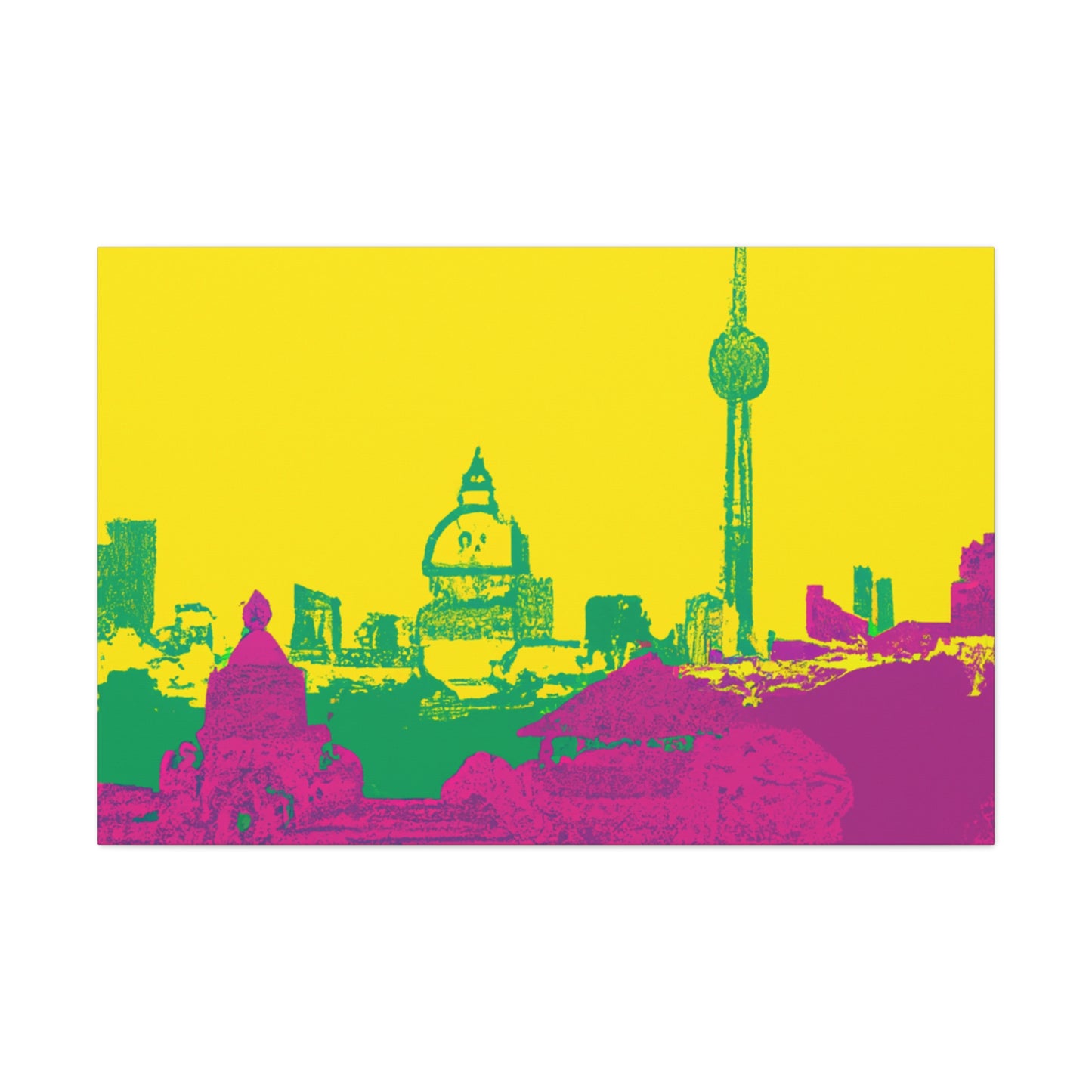 Kashmir Kaboom - Destination India - Canvas