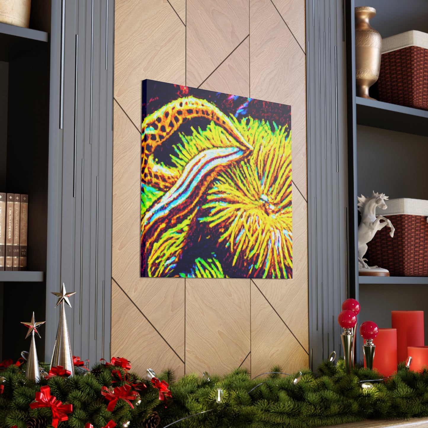 "Coastal Promenade" - Underwater Canvas