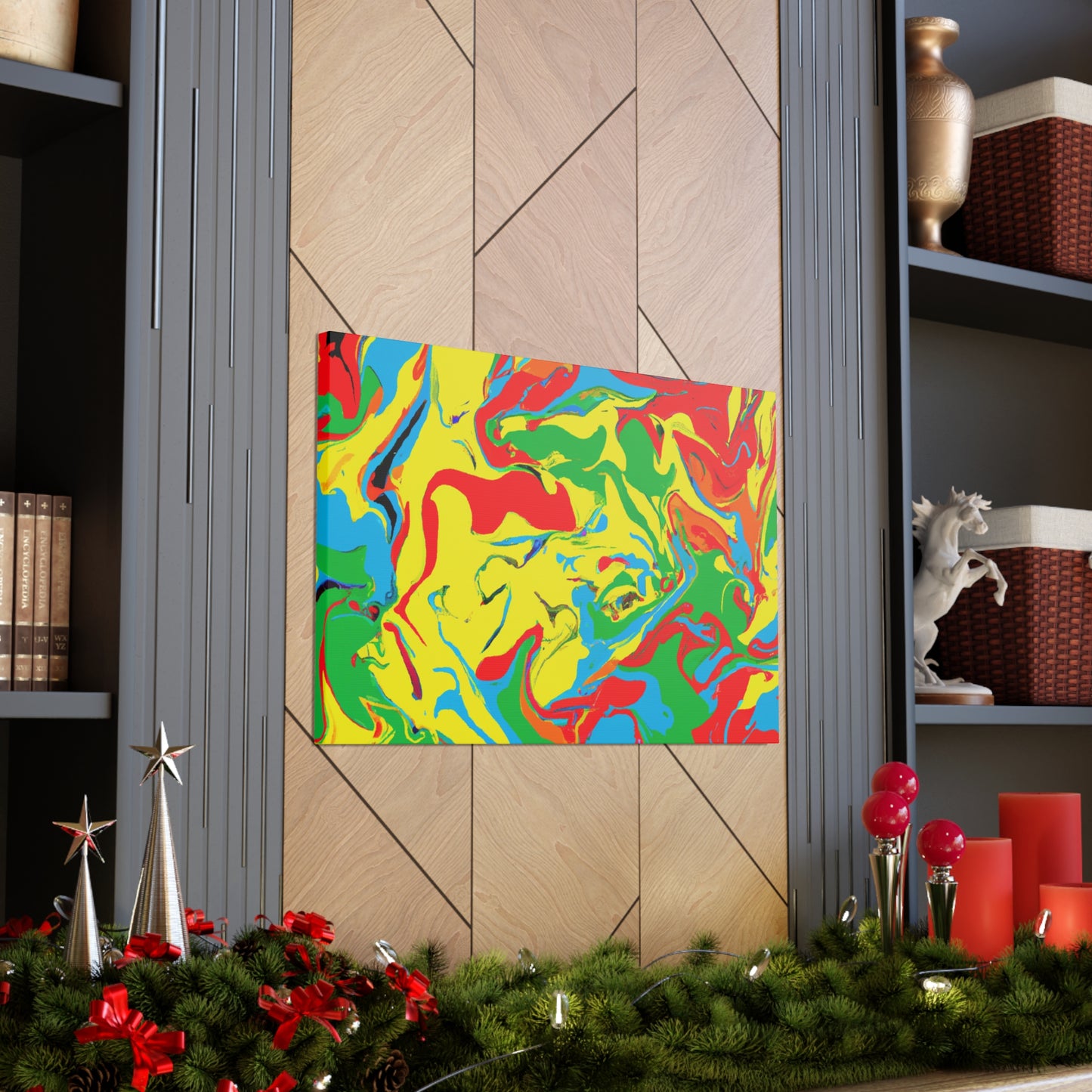 Sharp and Groovy - Canvas - Abstract