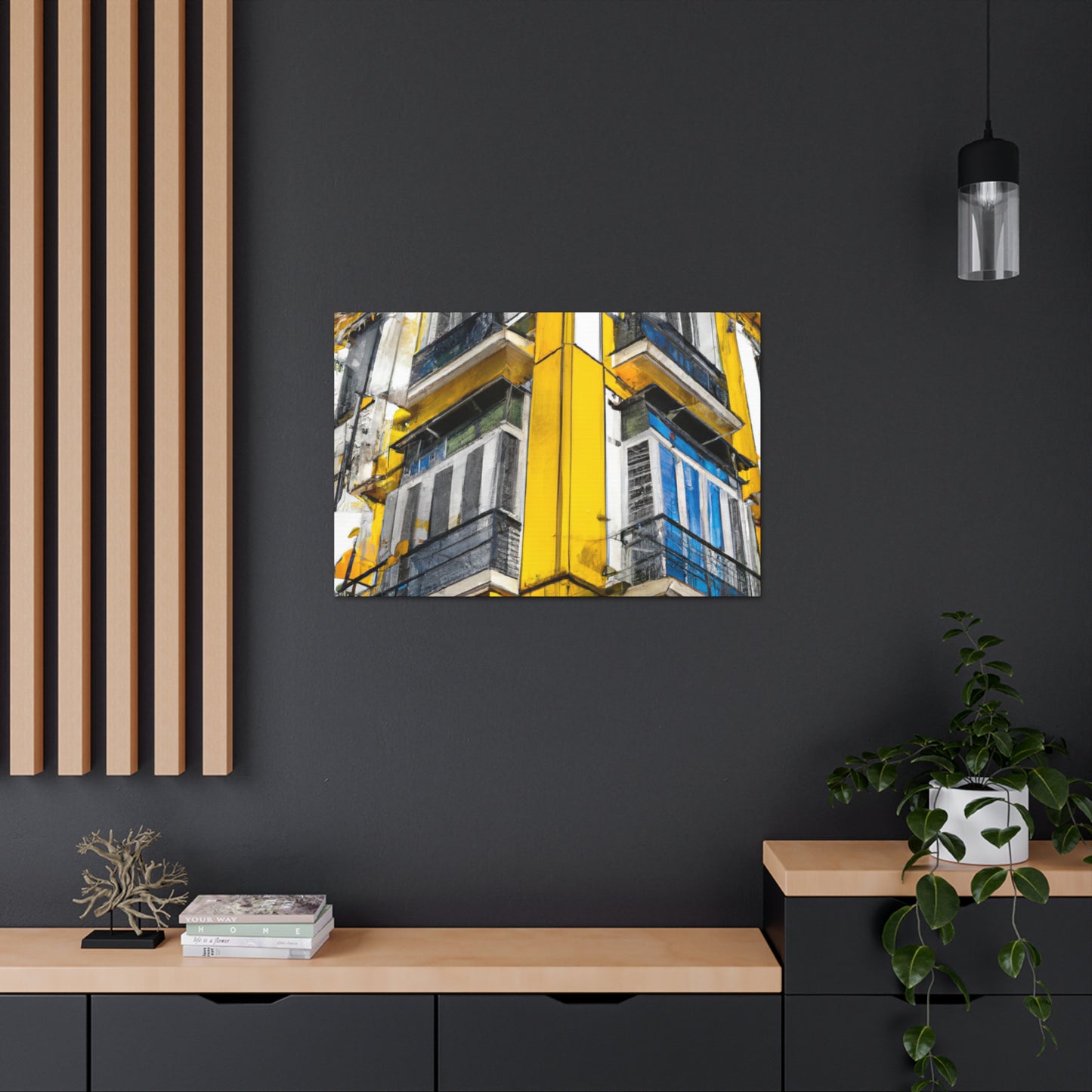 Alysa Rubriana - Canvas - Architectural