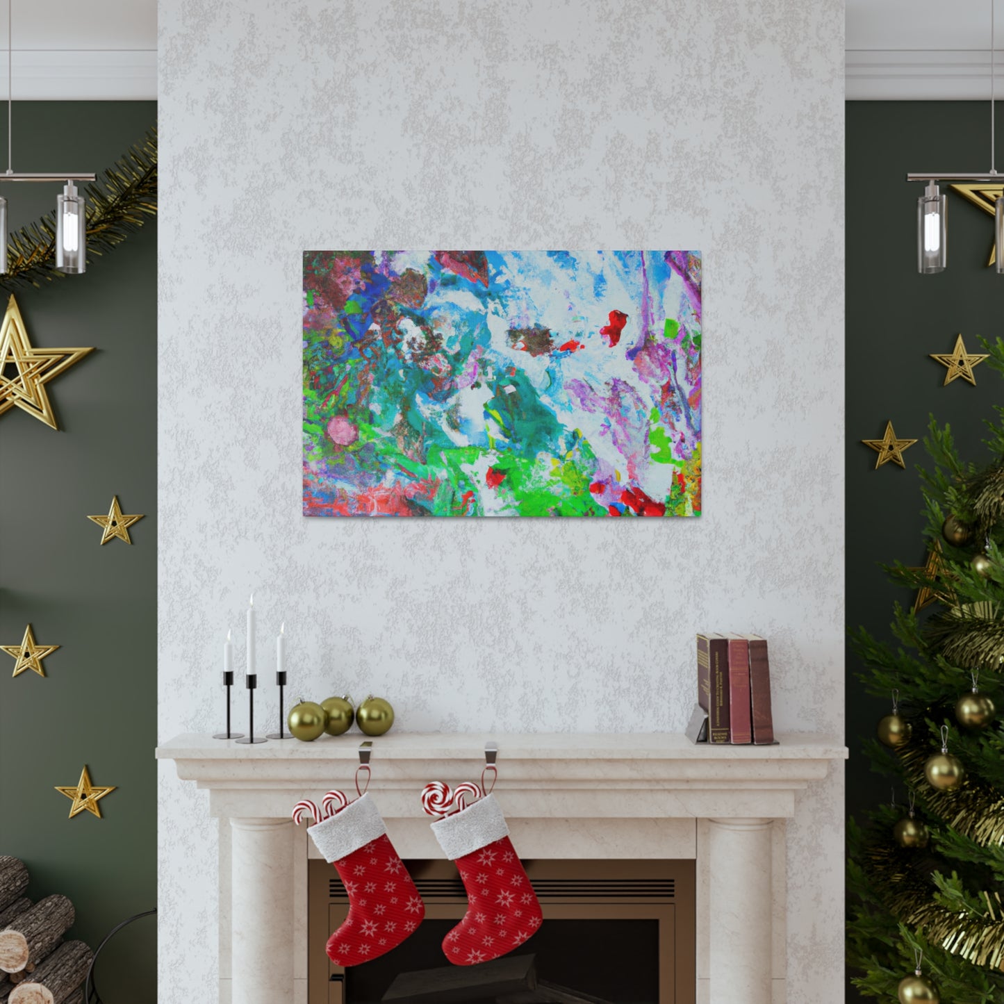 Luminous Landscape - Abstract Canvas