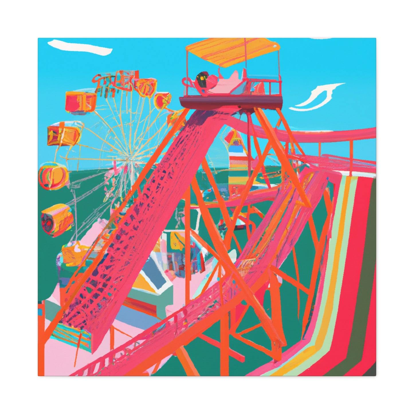 Fantasy Frenzy - Amusement - Canvas