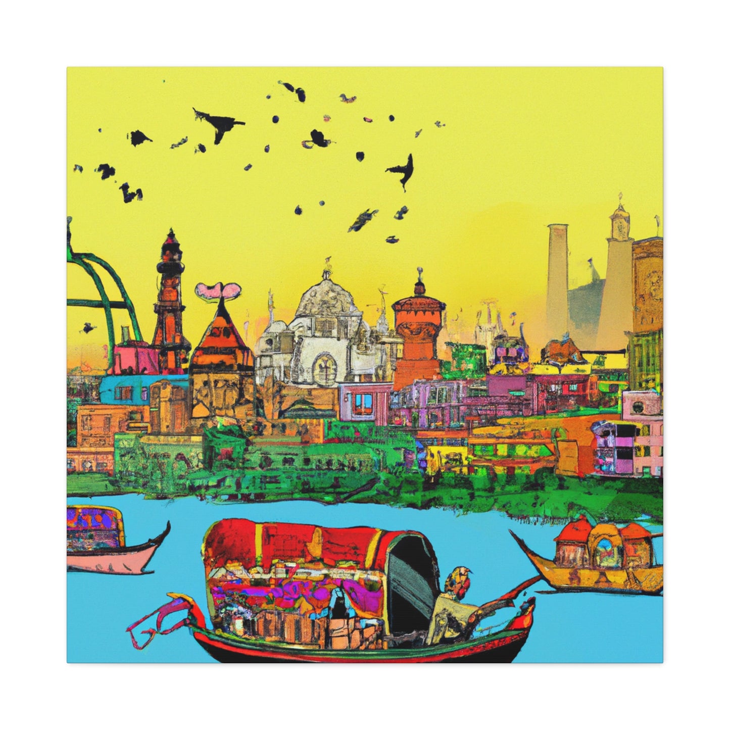 Mangalore - Destination India - Canvas