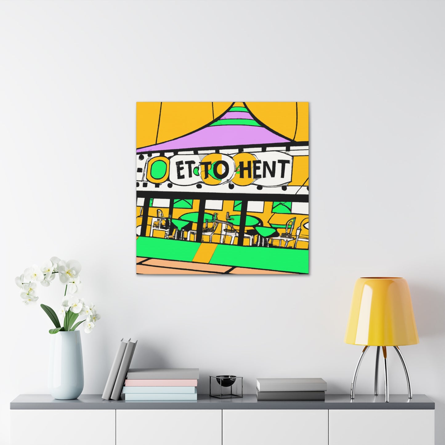 Tent O Rama - Canvas Pop Art