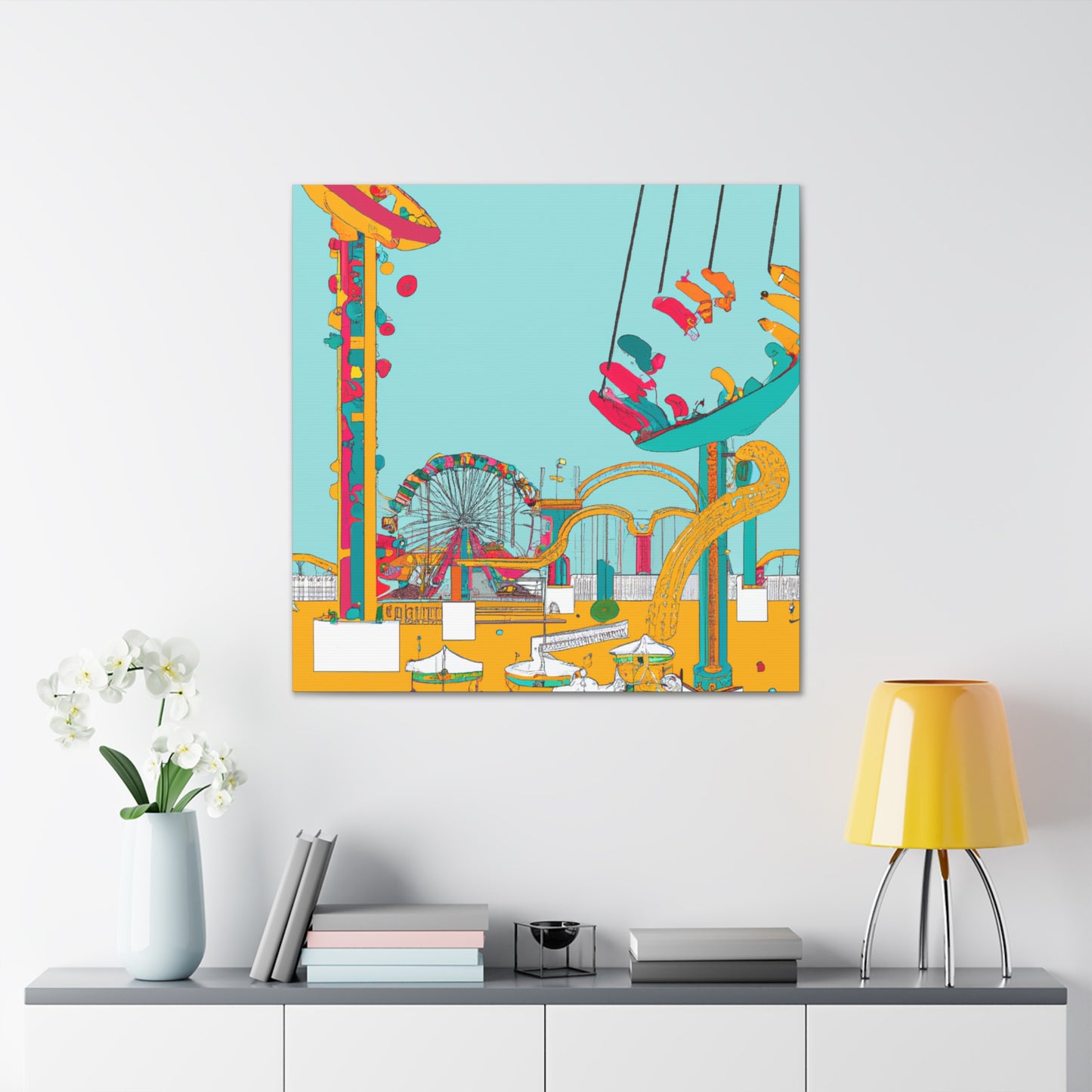 Kite Rush - Amusement - Canvas