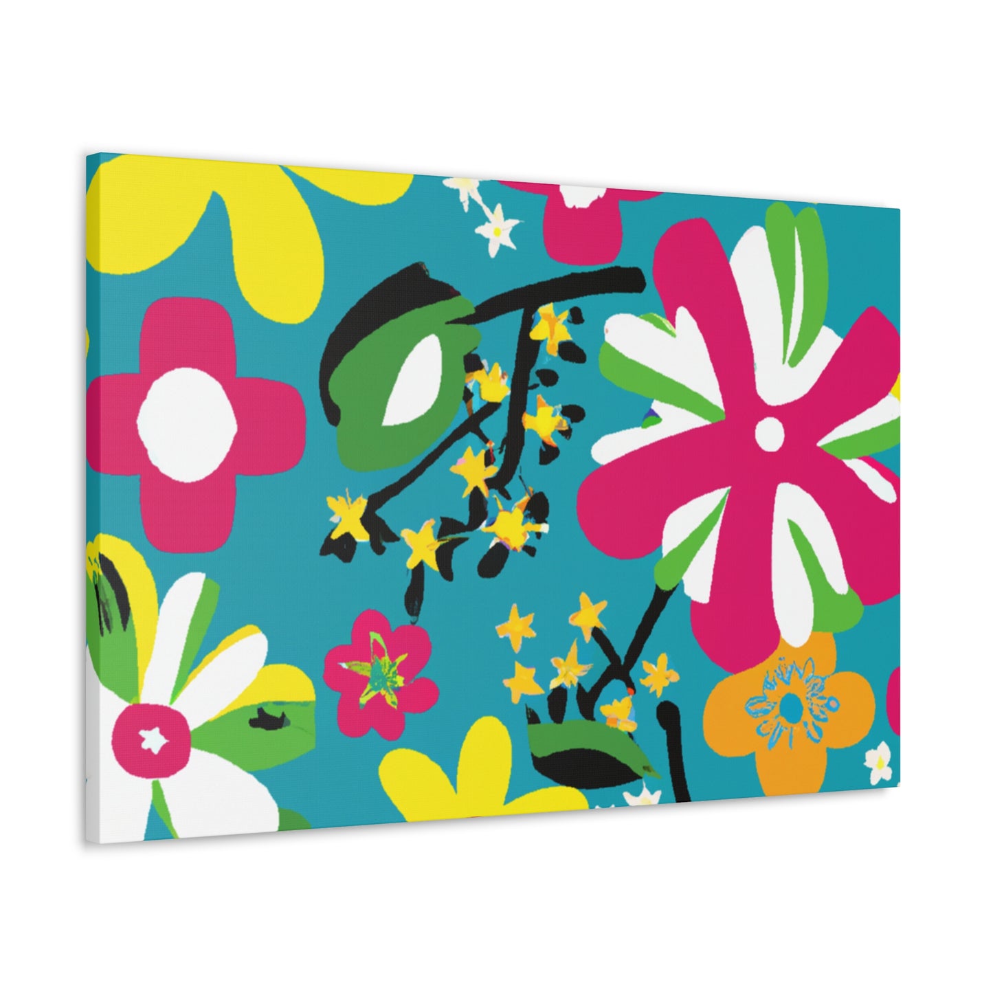 Serenity Blossom - Floral Canvas