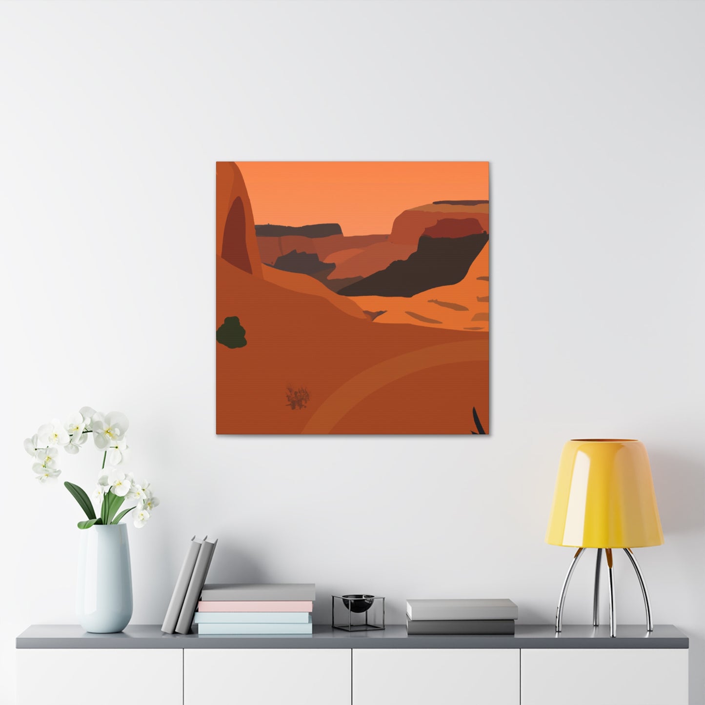 Sandwhirls-Landscape - Canvas - Desert