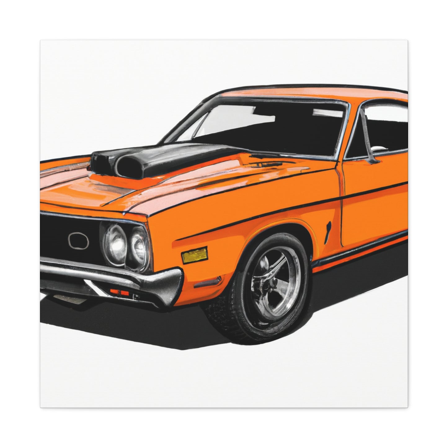 Rat Rocket - Automobile - Canvas