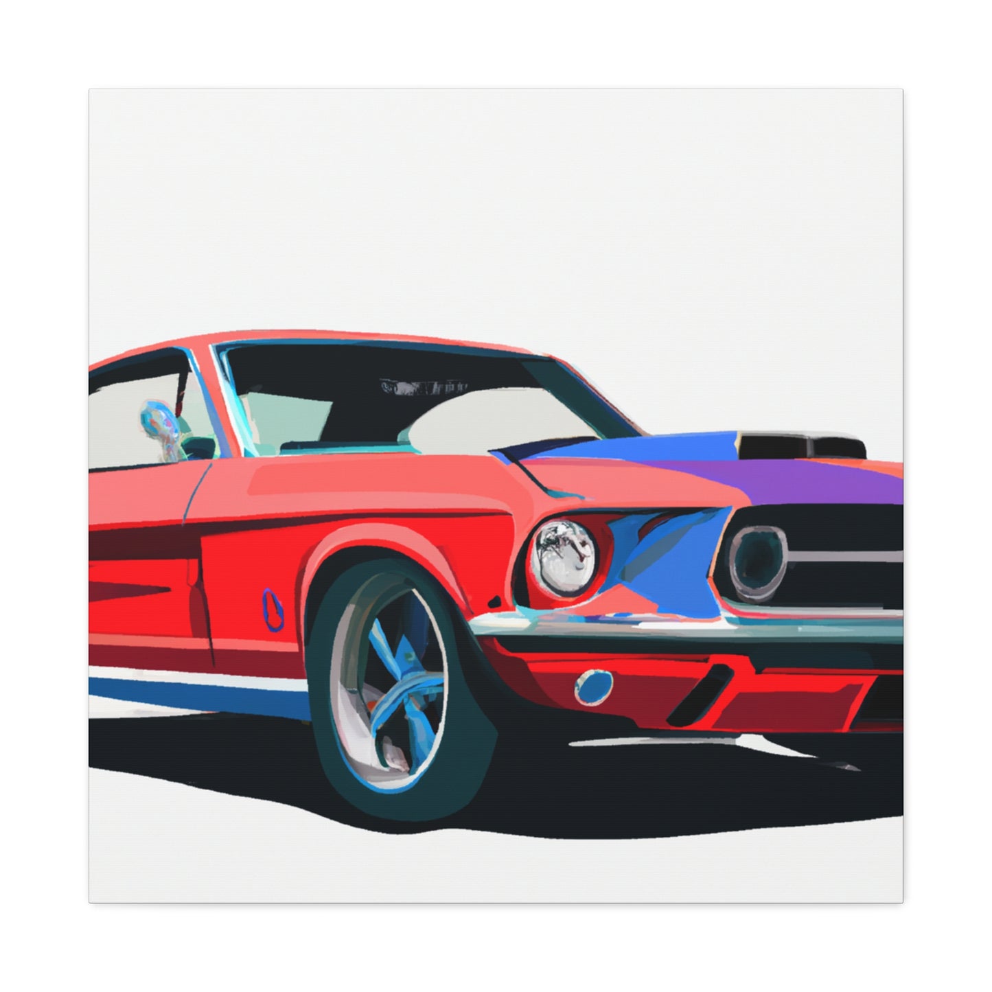 Crank That Rod - Automobile - Canvas