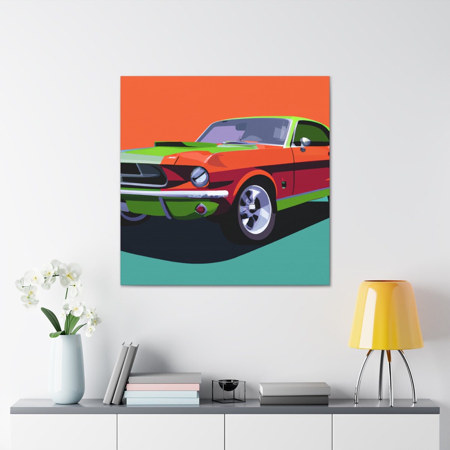 Flame Thrower - Automobile - Canvas
