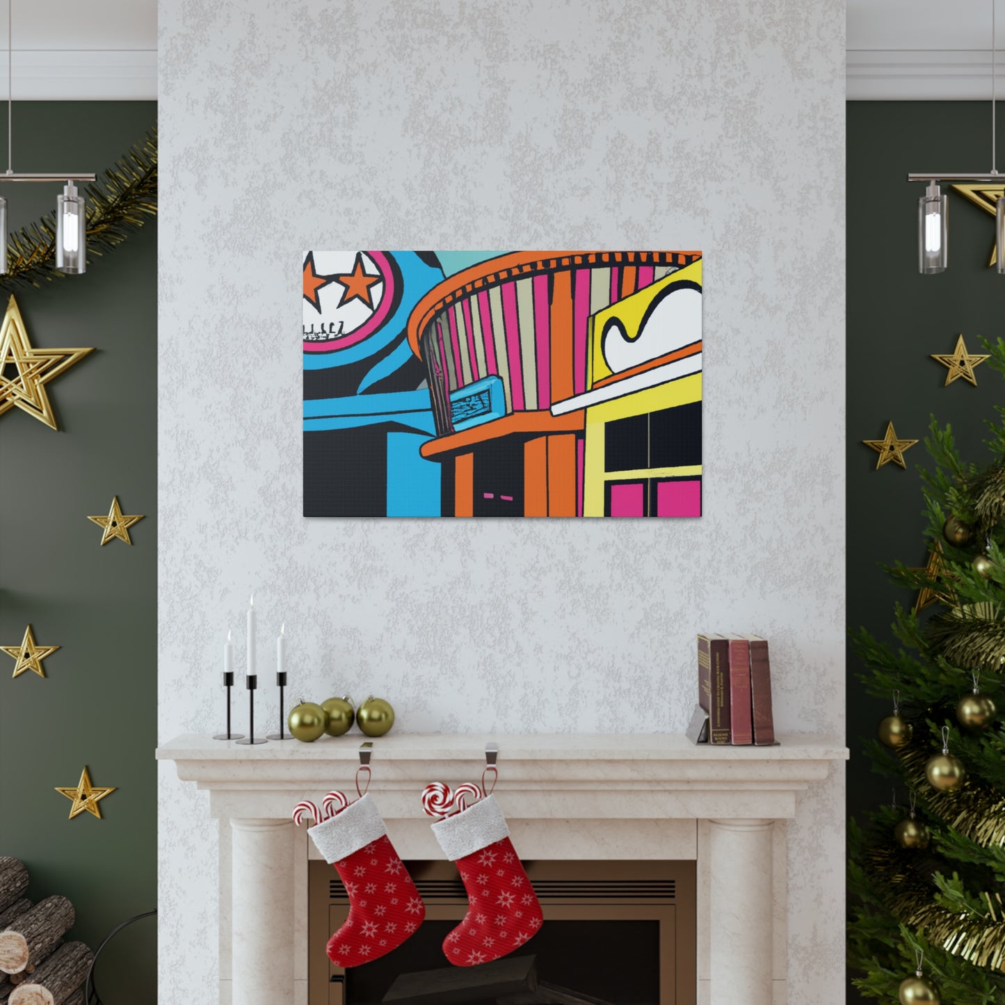 Clementine's Classic Theater - Canvas - Pop Art