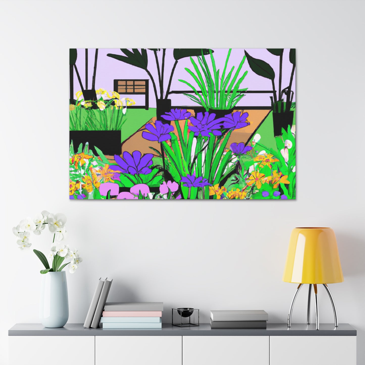 Gardenswept - Landscape - Canvas