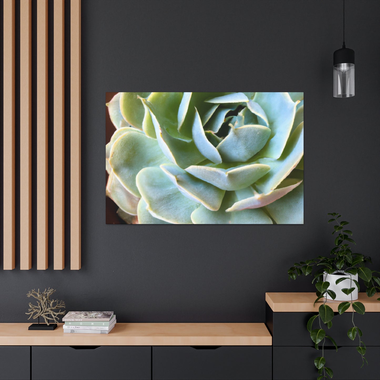 "Blooming Garden" - Canvas - Succulent