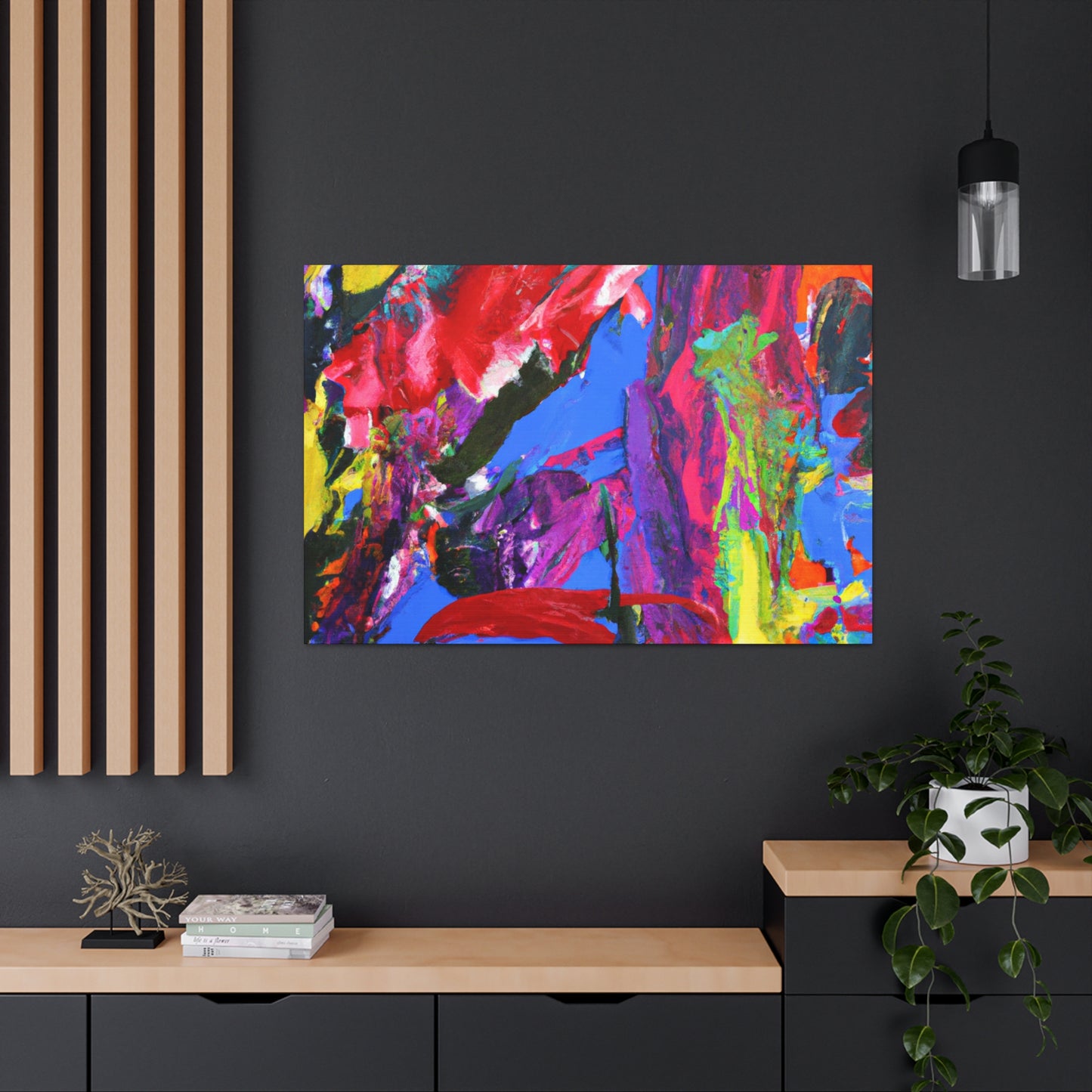 Argentina- Abstract Canvas