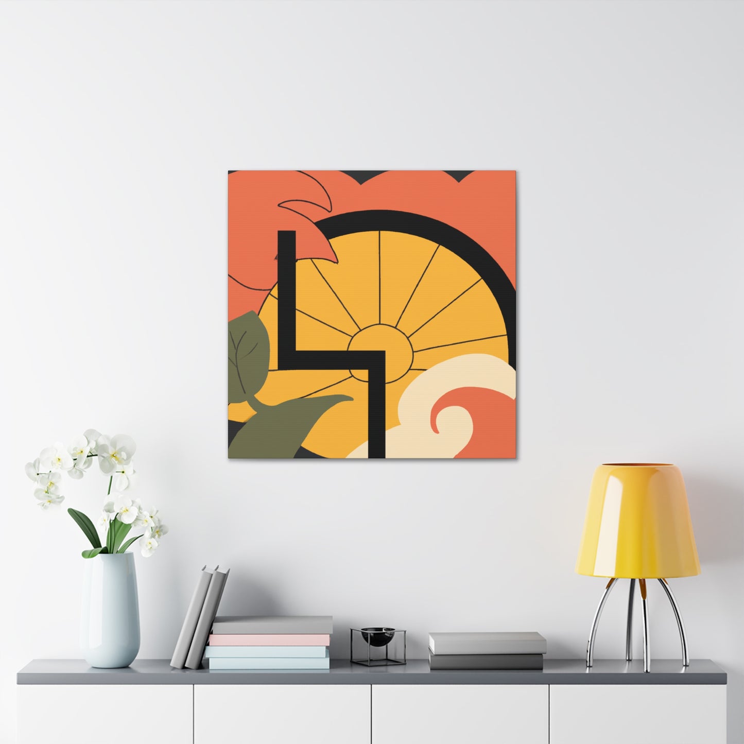 Whisker-Glider - Midcentury Canvas
