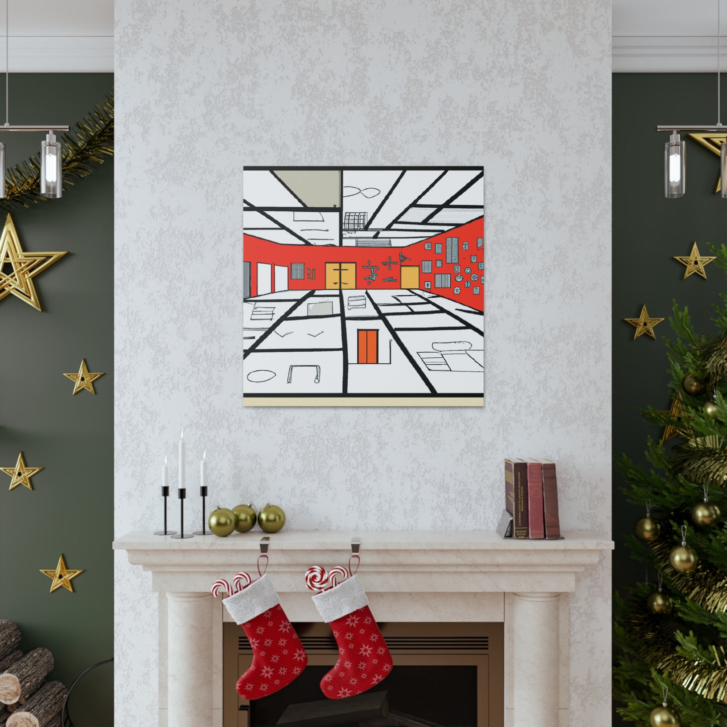 Sweeping View- Canvas - Architectural