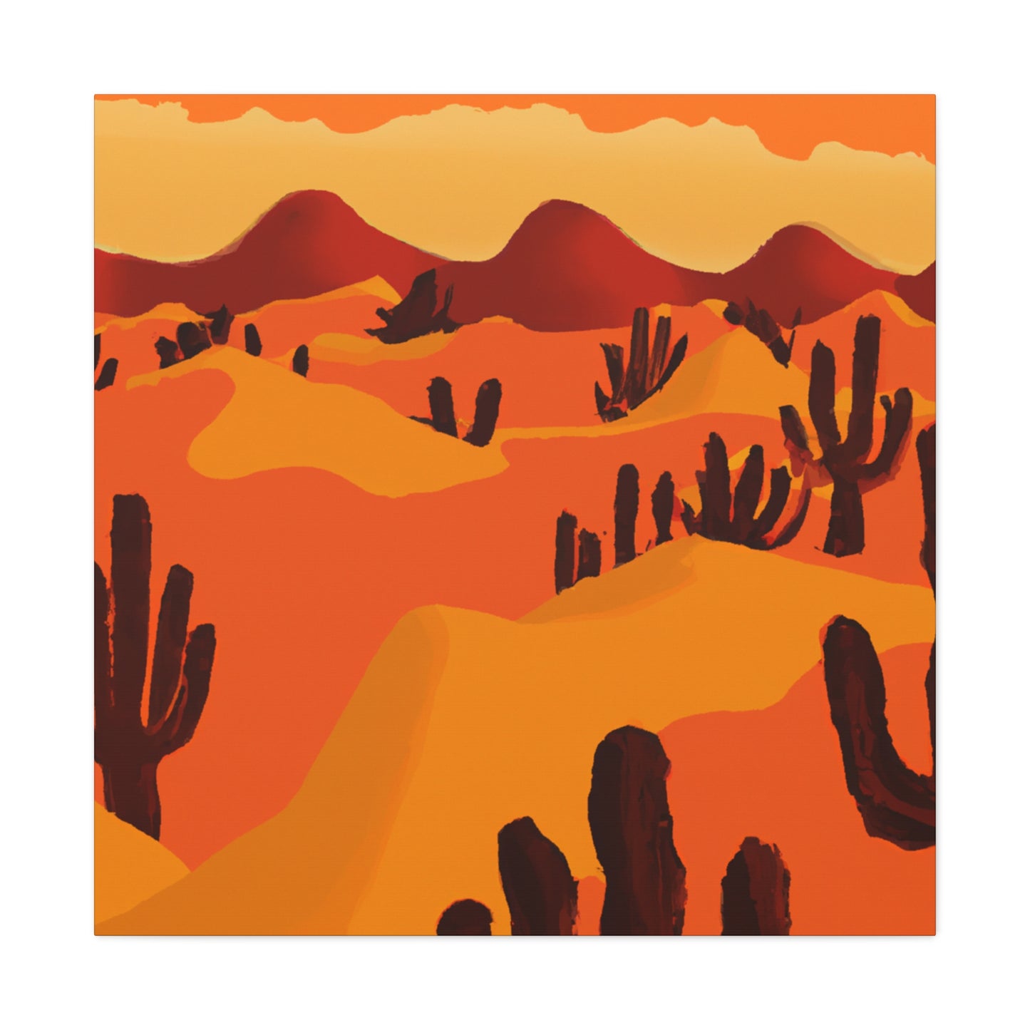 Urban Relic - Vintage Contemporary - Desert - Canvas
