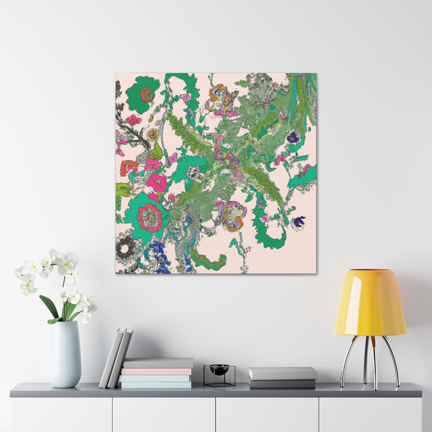 Blissful Beauty - Floral - Canvas