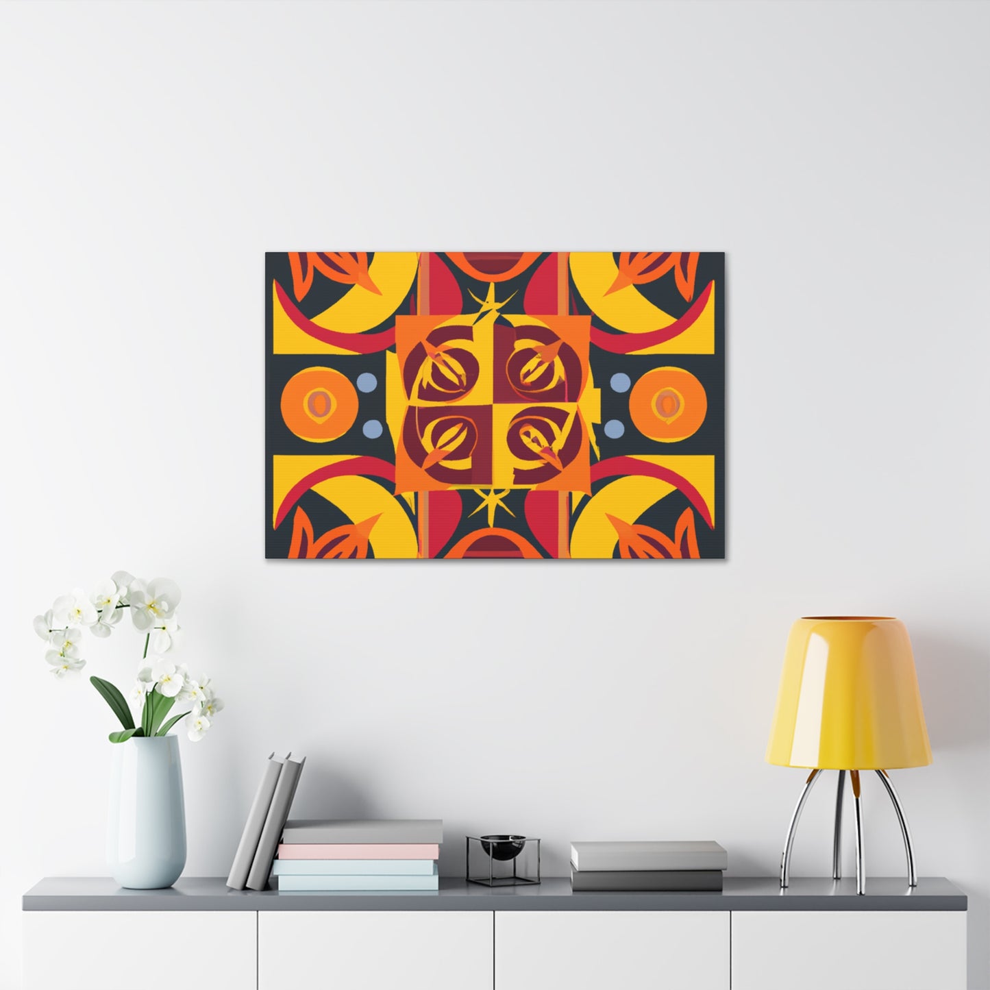 Mountain Puporius - Midcentury Canvas