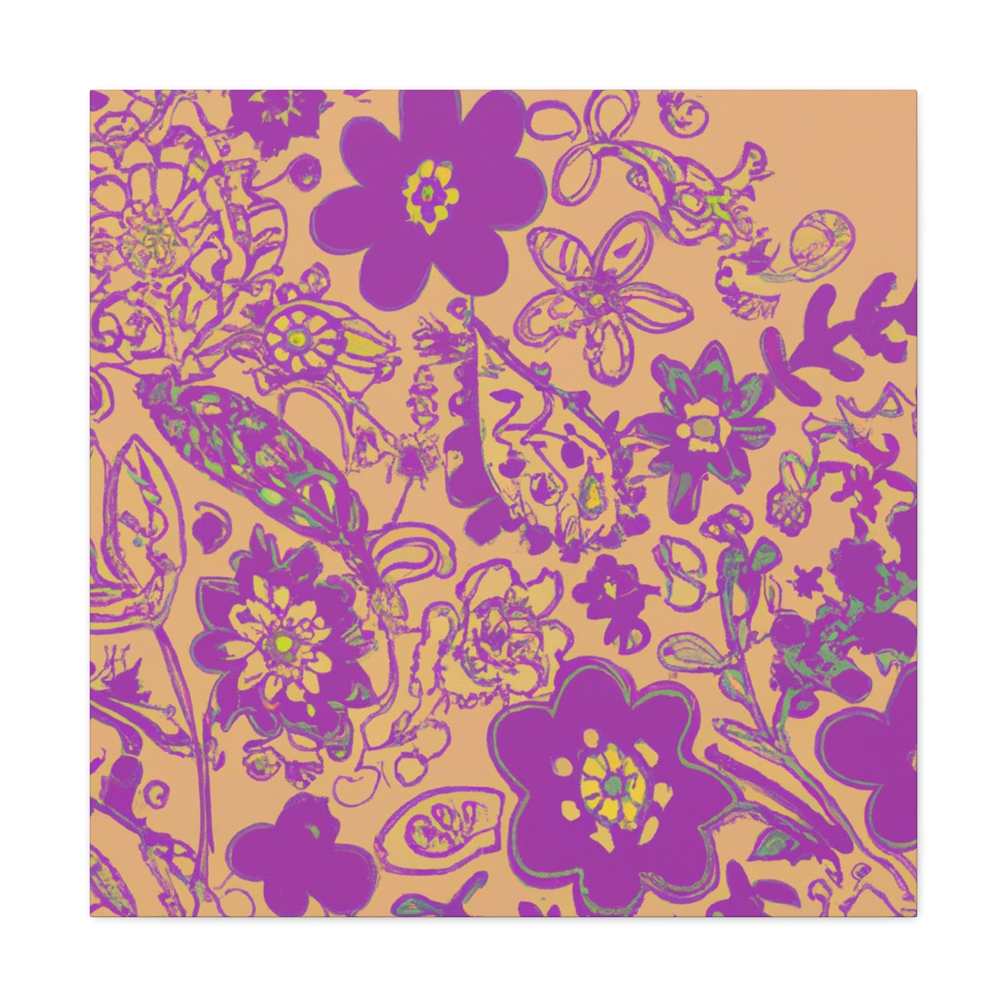 Blossomtide- Floral - Canvas