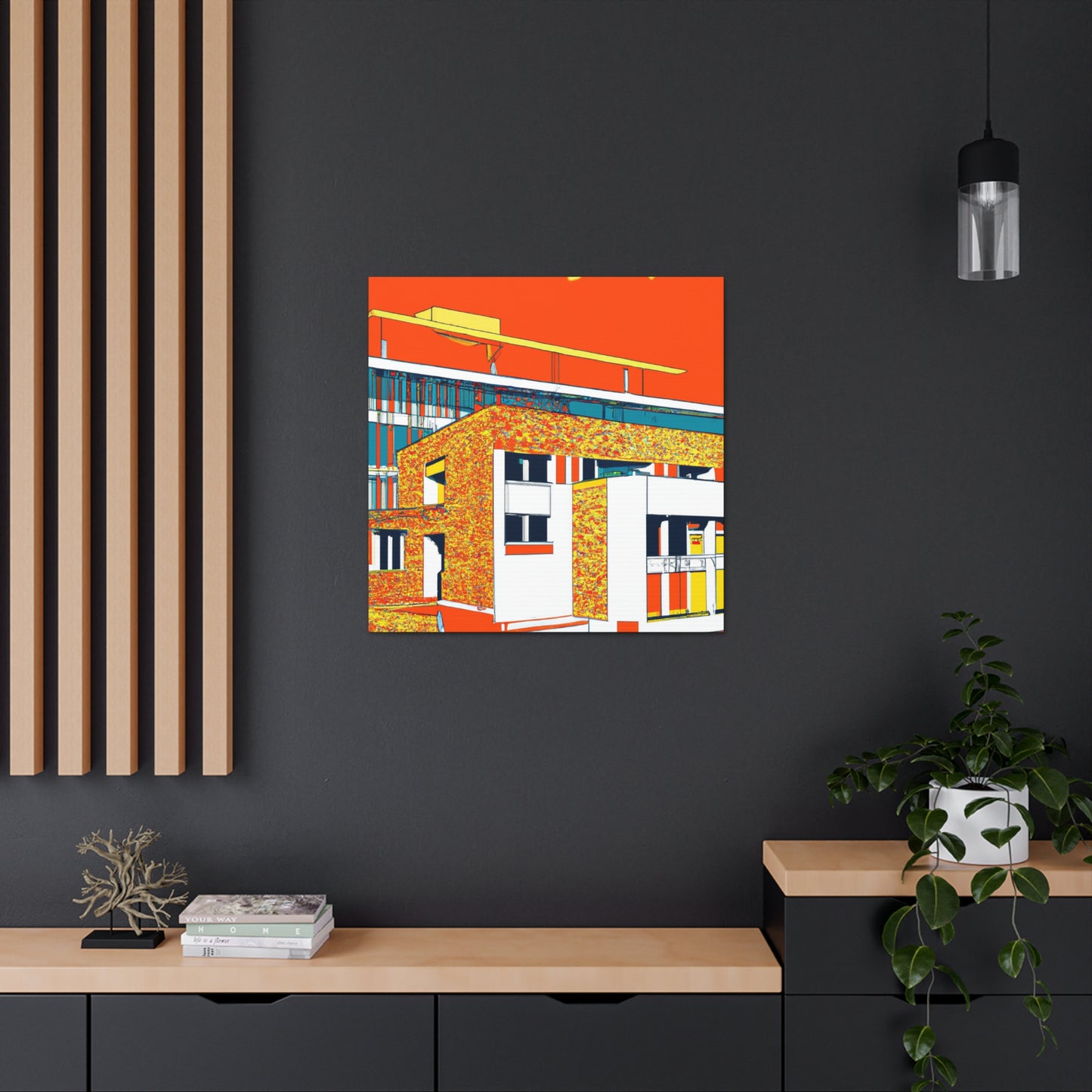 Johannes Vermeer - Canvas - Architectural